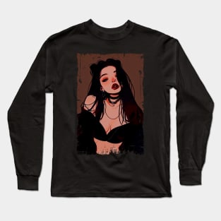 Gothic Baddie Long Sleeve T-Shirt